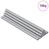 vidaXL Vijakų strypai 900 vnt. Sidabro Metalas