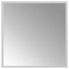 vidaXL LED vonios veidrodis Skaidrus 50 x 50 cm grūdintas stiklas