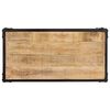 vidaXL Kavos staliukas, 90x45x35cm, neapdorotos mango medienos masyvas