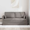 vidaXL Sofa Taupe Bendri matmenys: 158 x 78 cm (P X G x A) Aksomas