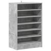 vidaXL Batutų spintelės 60 x 35 x 92 cm Betono pilka 6 skyriai batams
