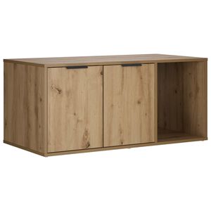 vidaXL Katės narvo baldai Artisano ąžuolo 100 x 49 x 45 cm