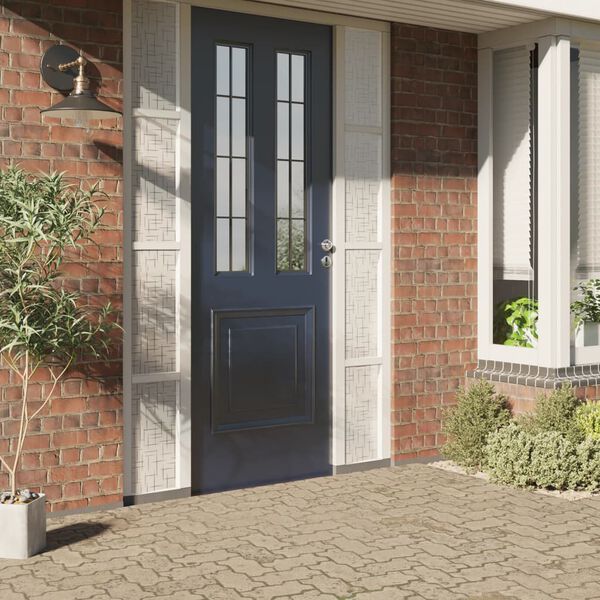 vidaXL Langų plėvelė, 45x500cm, PVC, matinė, žvaigždžių ra&scaron;tas