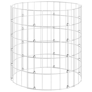 vidaXL Sodo komposto dėžė, 50x50cm, galvanizuotas plienas