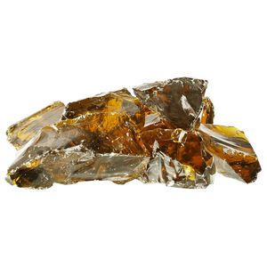 vidaXL Sodo Akmenys Ruda 12 cm Stiklas