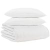 vidaXL Žiemos antklodė su pagalve 3 pcs Balta Plunksna