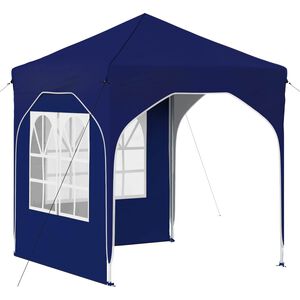 vidaXL Pop-up &scaron;ventinis palapinė 192 x 192 x 245 cm Mėlyna