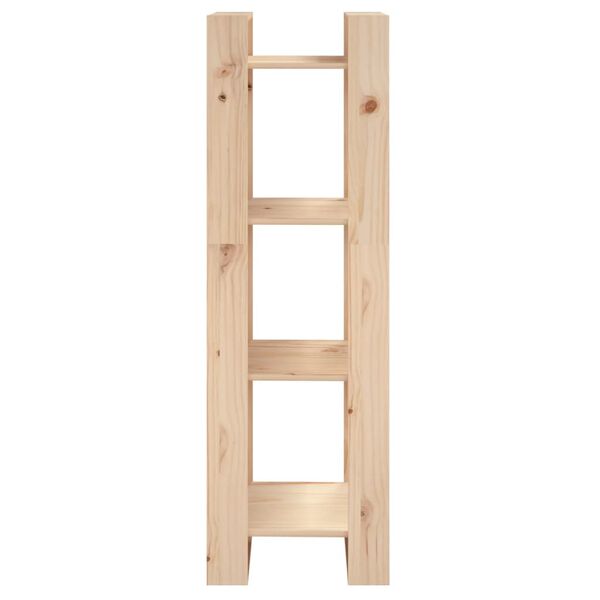 vidaXL Spintelė knygoms/kambario pertvara, 41x35x125cm, pušis