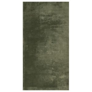 vidaXL Kilimas HUARTE, mi&scaron;ko žalios spalvos, 60x110cm, trumpi &scaron;ereliai