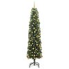 vidaXL Dirbtinė Kalėdų eglutė Žalia 180 cm PVC, plienas ir plastikas