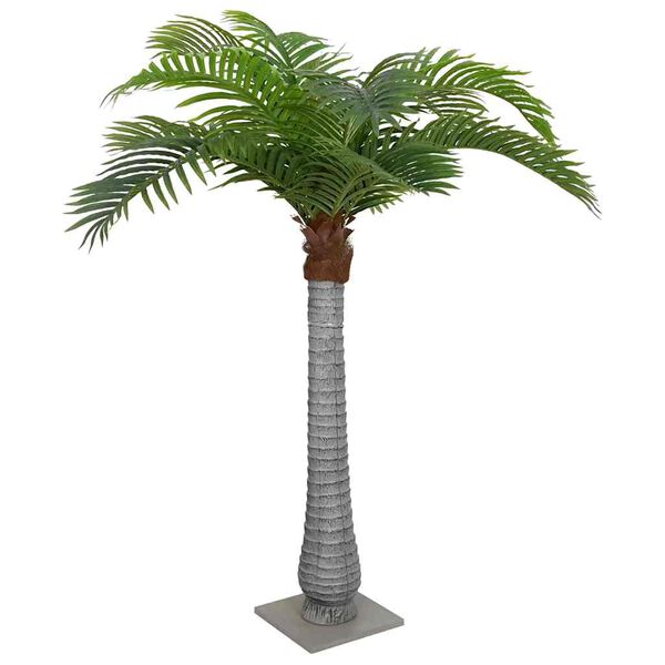 vidaXL Dirbtinė palmė, žalios spalvos, 200cm, 15 lapų