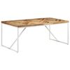 vidaXL Valgomojo stalas, 180x90x76cm, akacija ir mango mediena