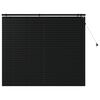 vidaXL Venecijos žaliuzės Juoda 145 x 130 cm 35 mm