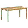 vidaXL Valgomojo stalas, 160x80x76cm, perdirbtos medienos masyvas