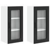 vidaXL Indaplovės plok&scaron;tė Kalmar 2 pcs Juoda 40 x 31 x 80 cm