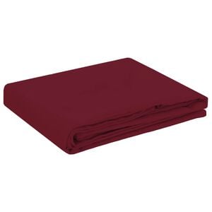 vidaXL Stalo skraistė Kvadrato Vyno raudona 90 x 90 cm Poliesteris