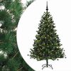 vidaXL Dirbtinė kalėdinė eglutė su rutuliuku 210 cm 300 LED