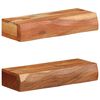 vidaXL Sieninės lentynos, 2vnt., 40x17x8cm, akacijos masyvas