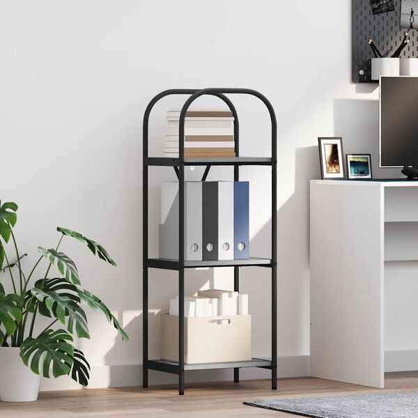 vidaXL Knygų lentyna Pilkas Sonoma 40 x 30 x 109 cm Apdirbta mediena