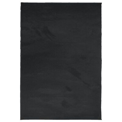 vidaXL Kilimas OVIEDO, juodos spalvos, 300x400cm, trumpi šereliai