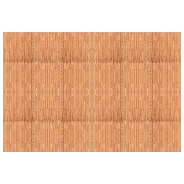 vidaXL Galvosūkio pratybų kilimėliai 24 pcs Ruda 8,64 ㎡ EVA puta