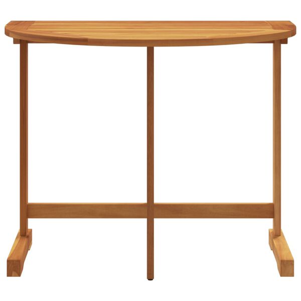 vidaXL Sulankstomas valgomojo komplektas, 3 dalių, akacijos masyvas