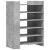 vidaXL Spintelė batams, betono, 74,5x37,5x100cm, apdirbta mediena