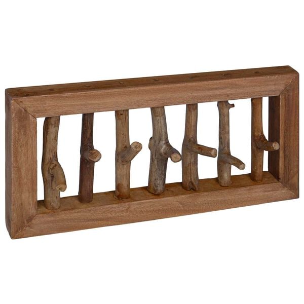 vidaXL Kabykla Ruda 50 x 11 x 25 cm Kietas mahonio mediena