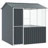 vidaXL Pauk&scaron;čių narvas Antracitas 215 x 209 x 230 cm Cinkuota plienas