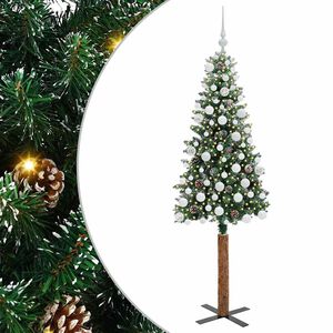 vidaXL Lieknas Kalėdų eglutė Žalia 180 cm PVC ir kietasis pu&scaron;ų medis