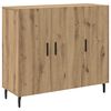 vidaXL Kabalas Amatininkų ąžuolas 90 x 34 x 80 cm Apdirbta mediena