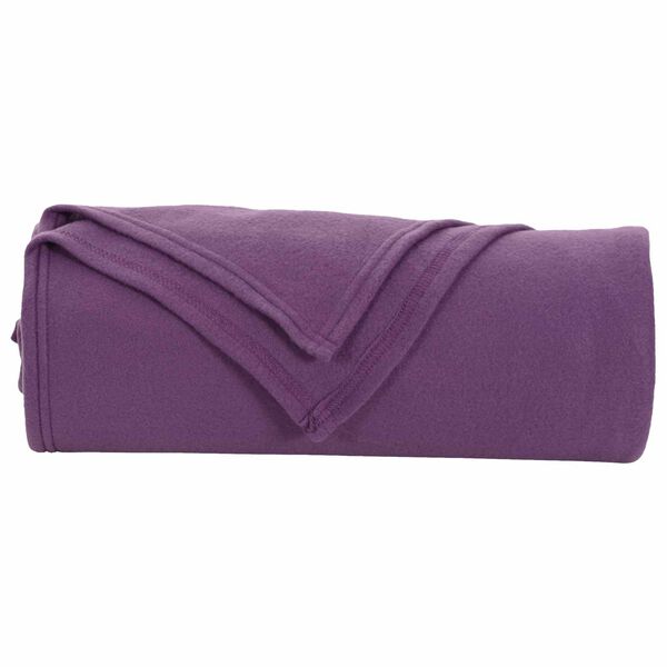 vidaXL Mesti antklodės 24 pcs Violetinė 240 x 220 cm Flysas