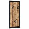 vidaXL paltų kabykla 40x2x80 cm Tvirtas neapdorotos medienos mangas