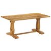 vidaXL Valgomojo stalas, 180x90x76 cm, mango medienos masyvas