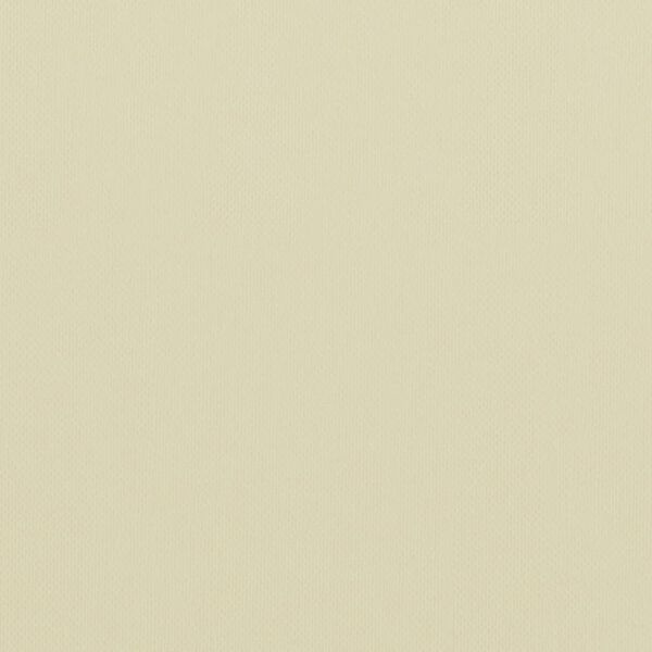 vidaXL Balkono pertvara, kreminės spalvos, 120x600cm, oksfordo audinys