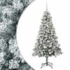 vidaXL Dirbtinė Kalėdų eglutė su burbulais 120 cm 150 LED &Scaron;ilta balta