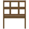 vidaXL Lovos galvūgalis, medaus rudas, 80,5x4x100cm, pušies masyvas