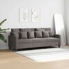 vidaXL Trivietė sofa, taupe spalvos, 180cm, audinys