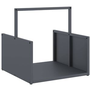 vidaXL Stovas malkoms, 40x40x40 cm, &scaron;altai valcuotas plienas
