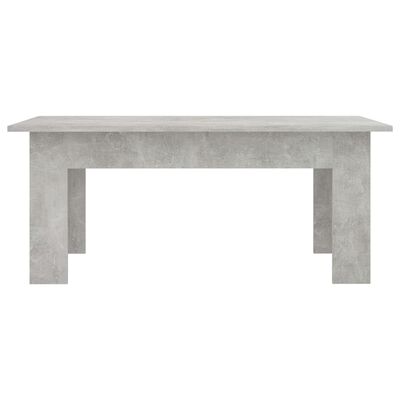 vidaXL Kavos staliukas, betono pilkos spalvos, 100x60x42cm, MDP
