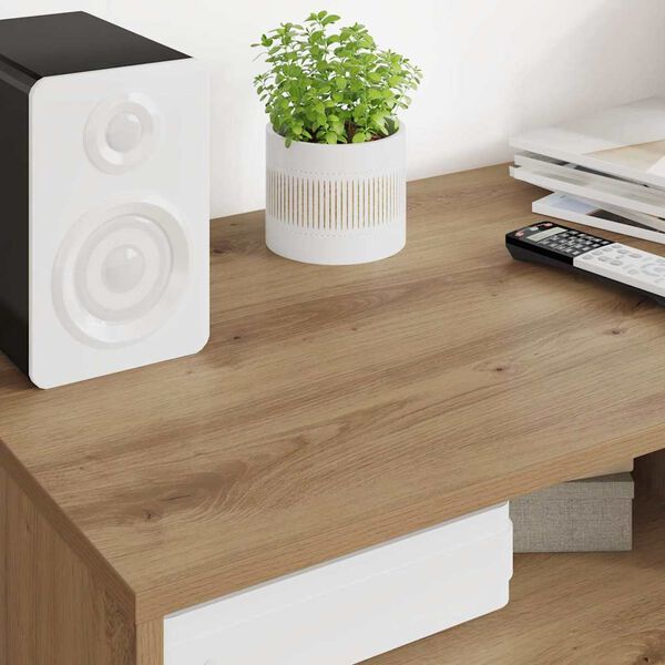 vidaXL Televizoriaus spintelė Amatininkų ąžuolas 100 x 48 x 43 cm