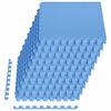 vidaXL Baseino grindų kilimas 50 pcs Mėlyna 18 m&sup2; EVA puta