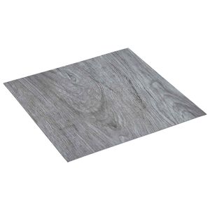 vidaXL Grindų lentos &Scaron;viesiai pilka 5,11 m&sup2; 55 vnt. PVC