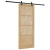 vidaXL Slankios durys ORKDAL 86 x 211 cm Pu&scaron;ies medienos masyvas