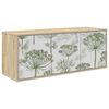 vidaXL Sieninis televizoriaus stovas GOTHA 102 x 33 x 40 cm