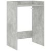 vidaXL Skalbimo ma&scaron;inos spintelė Betono pilka 67,5 x 48 x 97 cm