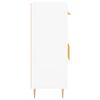 vidaXL &Scaron;oninė spintelė, baltos spalvos, 69,5x34x90cm, apdirbta mediena