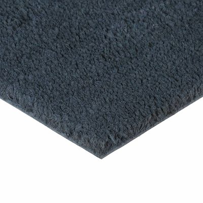 vidaXL Durų kilimėlis, tamsiai pilkas, 100x200cm, kokoso pluoštas