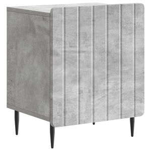 vidaXL &Scaron;alia lovos spintelė Betono pilka 43 x 34,5 x 52 cm