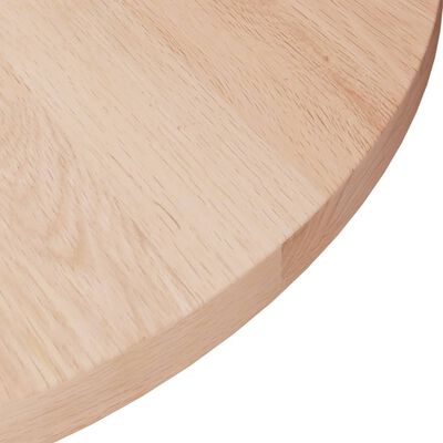 vidaXL Stalviršis, 40x1,5cm, neapdorotas ąžuolo medienos masyvas